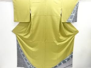 華紋に桧垣模様訪問着